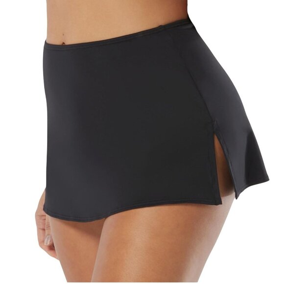 Coco Reef Other - NWT Coco Reef Womens Skirted Swim Bottom High Waisted U95745 Black M
